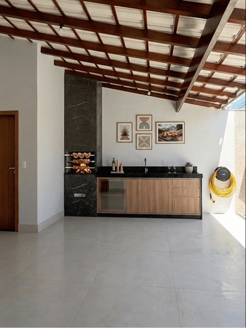 Casa na praia — área de lazer